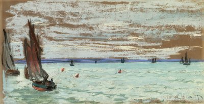 Mer ouverte, vers 1866 - Claude Monet