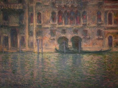 Palazzo da Mula, Venise - Claude Monet