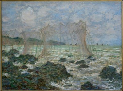 Parc de pêche à Pourville - Claude Monet