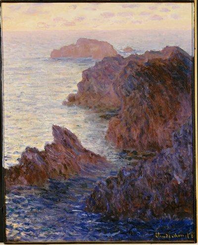 Point de Rochers, Port-Goulphar - Claude Monet