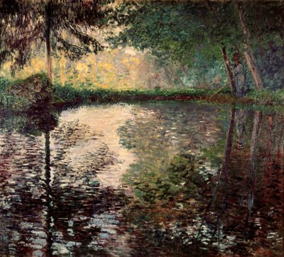 Étang à Montgeron, vers 1876 - Claude Monet