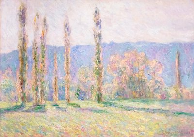 Peupliers à Giverny - Claude Monet