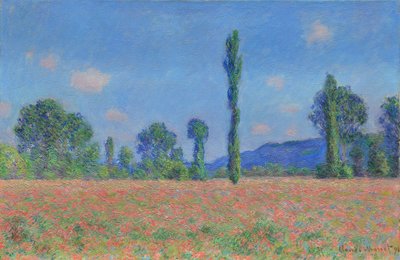 Champ de coquelicots (Giverny) - Claude Monet