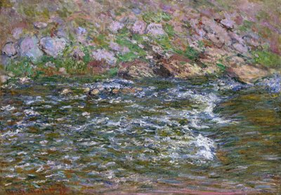 Rapides sur la Petite Creuse à Fresselines, 1889 - Claude Monet