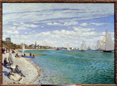 Régates à Sainte-Adresse - Claude Monet