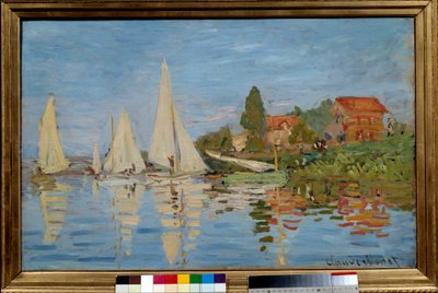 Régate à Argenteuil - Claude Monet