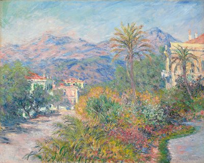 Route romaine à Bordighera, 1884 - Claude Monet