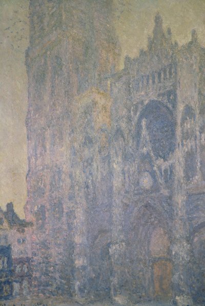 Cathédrale de Rouen, Harmonie en blanc, lumière du matin, 1894 - Claude Monet