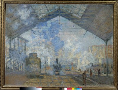 Gare Saint-Lazare - Claude Monet