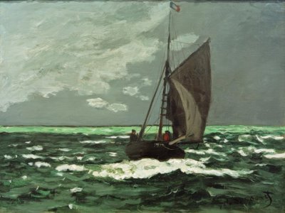 Marine : Tempête - Claude Monet
