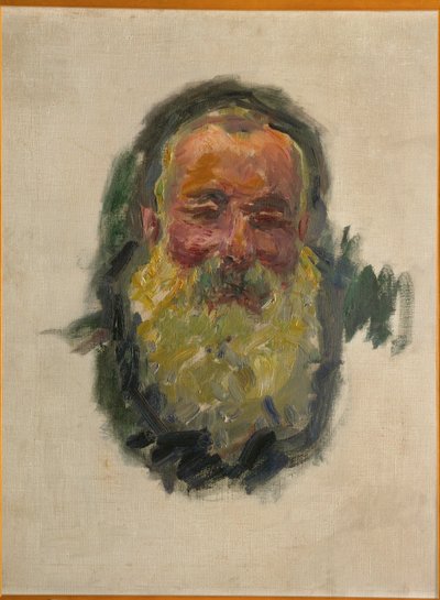 Autoportrait (huile sur toile) - Claude Monet
