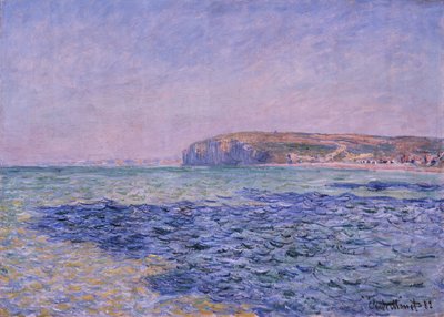 Ombres sur la mer. Les falaises à Pourville, 1882 - Claude Monet