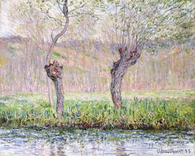 Printemps, saules - Claude Monet