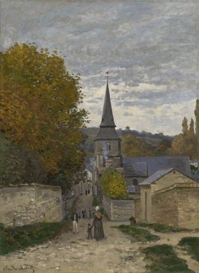 Rue à Sainte-Adresse, 1867 - Claude Monet