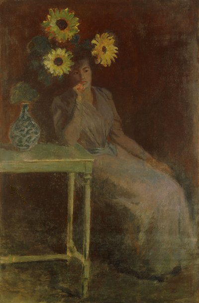 Suzanne aux Soleils, vers 1889 - Claude Monet