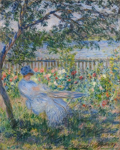 Terrasse à Vétheuil - Claude Monet