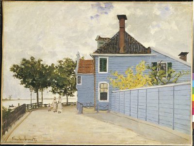 La Maison Bleue, Zaandam - Claude Monet