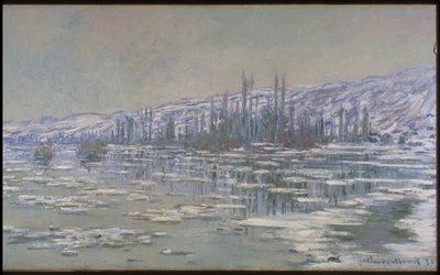 La Débâcle (Les Glaçons) - Claude Monet