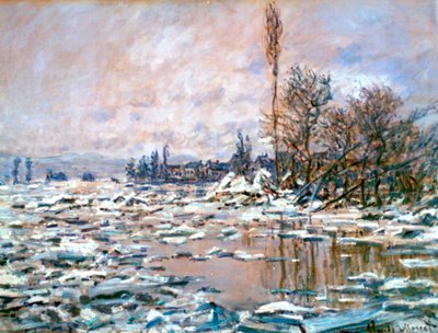 Le Décongélation - Claude Monet