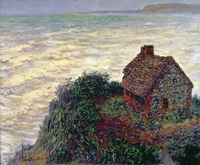 La maison du douanier, Varengeville, 1882 - Claude Monet