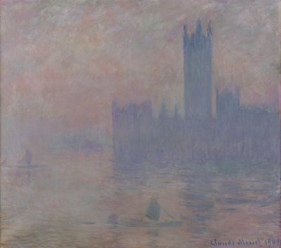 Les Chambres du Parlement, Londres, 1903 - Claude Monet