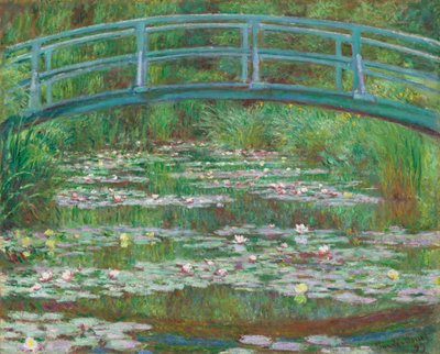 Le Pont japonais - Claude Monet