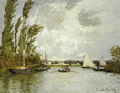 La Petite Branche de la Seine à Argenteuil - Claude Monet