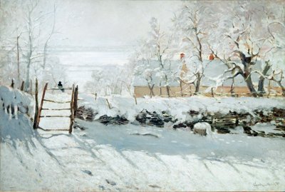 La Pie - Claude Monet
