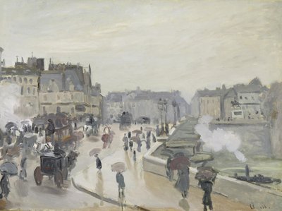 Le Pont Neuf - Claude Monet