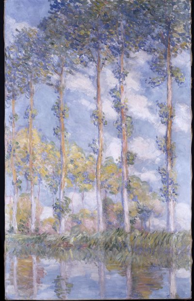 Les Peupliers - Claude Monet