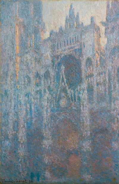 Le portail de la cathédrale de Rouen sous la lumière du matin, 1894 - Claude Monet