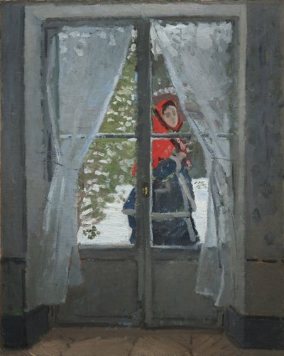 Le Foulard rouge - Claude Monet