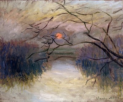 La Seine à Vétheuil - Claude Monet