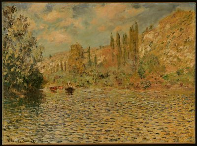 La Seine à Vétheuil - Claude Monet
