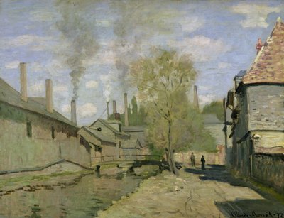 Le ruisseau de Robec à Rouen - Claude Monet
