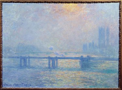 La Tamise à Charing Cross, Londres - Claude Monet