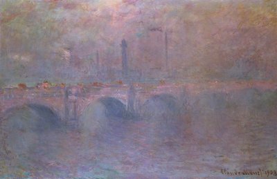 La Tamise au pont de Waterloo, 1903 - Claude Monet