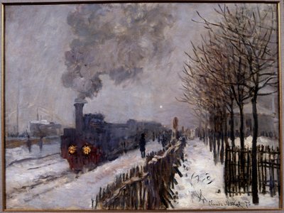 Le Train dans la neige - Claude Monet