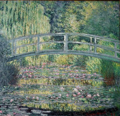 La Passerelle et le bassin aux nénuphars - Claude Monet