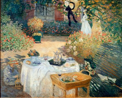 Le déjeuner, panneau décoratif - Claude Monet