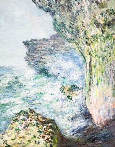 La mer à Fécamp - Claude Monet
