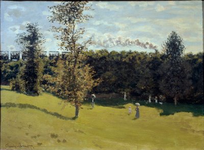 Train dans la campagne, vers 1870 - Claude Monet
