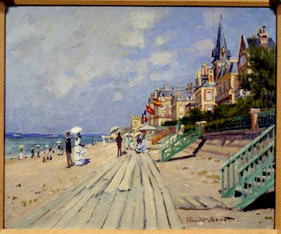 Plage de Trouville - Claude Monet