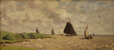 Vue de Voorzan, vers 1871 - Claude Monet