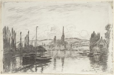 Vue de Rouen, 1883 - Claude Monet