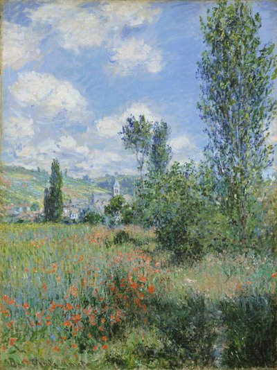 Vue de Vétheuil - Claude Monet