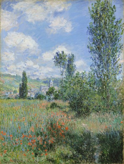Vue de Vétheuil - Claude Monet