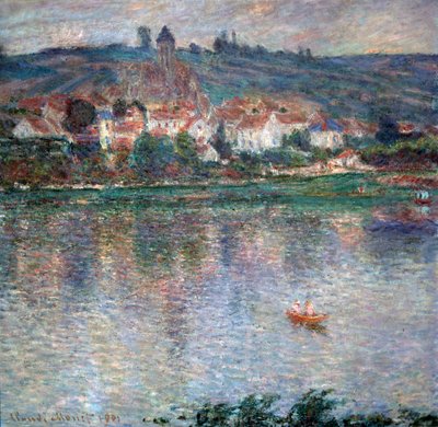 Village Vétheuil, 1901 - Claude Monet