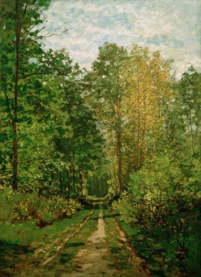 Chemin forestier - Claude Monet
