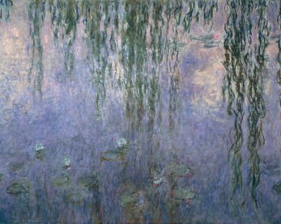 Nymphéas, par Claude Monet, (détail) - Claude Monet